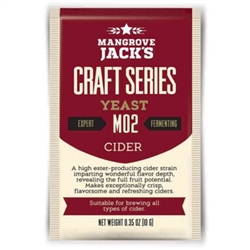 830102 - Mangrove Jacks M02 Cider Dry Yeast - 9g