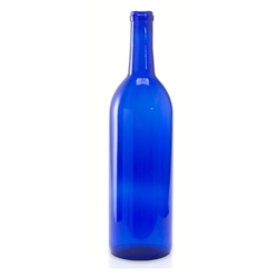 863193 - Wine Bottles Cobalt Blue - 750mL - Case of 12