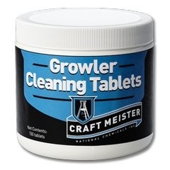 883132 - CraftMeister Growler Cleaning Tablets - 150 pack
