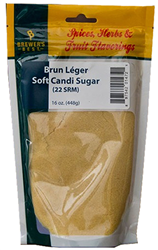 815626 - Soft Candi Sugar - Brun Leger (Light) - 1lb.