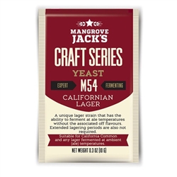 830154 - Mangrove Jacks M54 Californian Lager Dry Yeast - 10g