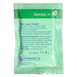 830541 - Safale K-97 Dry Yeast - 11.5g