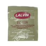 830613 - Lalvin EC-1118 Dry Wine Yeast - 5g