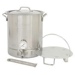 840782 - 10 Gallon Premium 6 pc. Brew Kettle