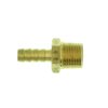 840868 - Hose Barb - 1/2" MPT to 3/8" barb - Brass