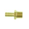 840869 - Hose Barb - 1/2" MPT to 1/2" barb - Brass