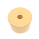 841339 - Rubber Stopper - Size 8 - Drilled