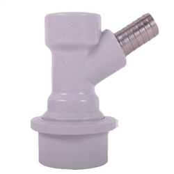 843383 - Ball-Lock Gas Keg Coupler - CMBecker - 3/8" barb