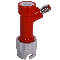 843392 - Pin-Lock Gas Keg Coupler - 1/4" MFL