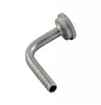 843461 - Tailpiece - 90 degree - 1/4" Stainless Steel