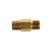 843646 - Brass Nipple - Left Hand Thread