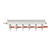 843656 - 6-way Gas Distributor - 1/4" barbs