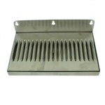844247 - Drip Tray - Stainless - 10" wide - with drain