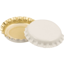 863239 - Bottle Caps - 144 pcs - White - Oxygen Barrier