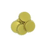 863241 - Bottle Caps - 144 pcs - Gold - Oxygen Barrier