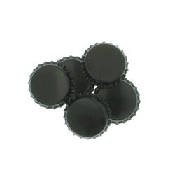 863242 - Bottle Caps - 144 pcs - Black - Oxygen Barrier