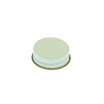 863255 - 28mm Screw Caps - White Metal - 144 pack