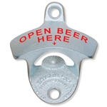 863614 - Bottle Opener - Open Beer Here - Wall Mount