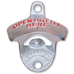 863615 - Bottle Opener - Open Bottle Here - Wall Mount