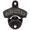 863618 - Bottle Opener - Home Brewed - Black - Wall Mount
