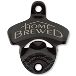 863618 - Bottle Opener - Home Brewed - Black - Wall Mount