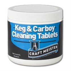 883133 - CraftMeister Keg & Carboy Cleaning Tablets - 30 pack